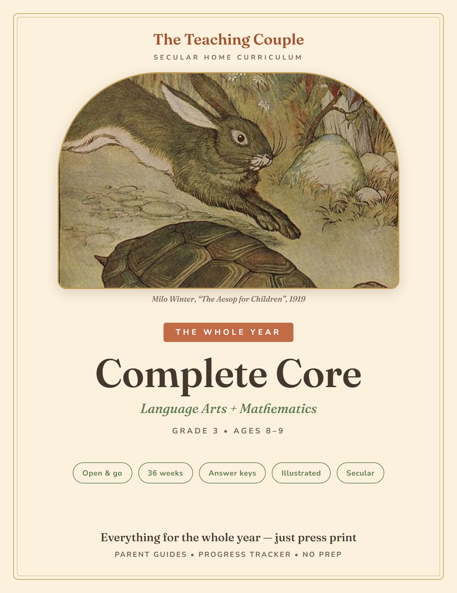 Grade 3 Complete Core — Language Arts + Math