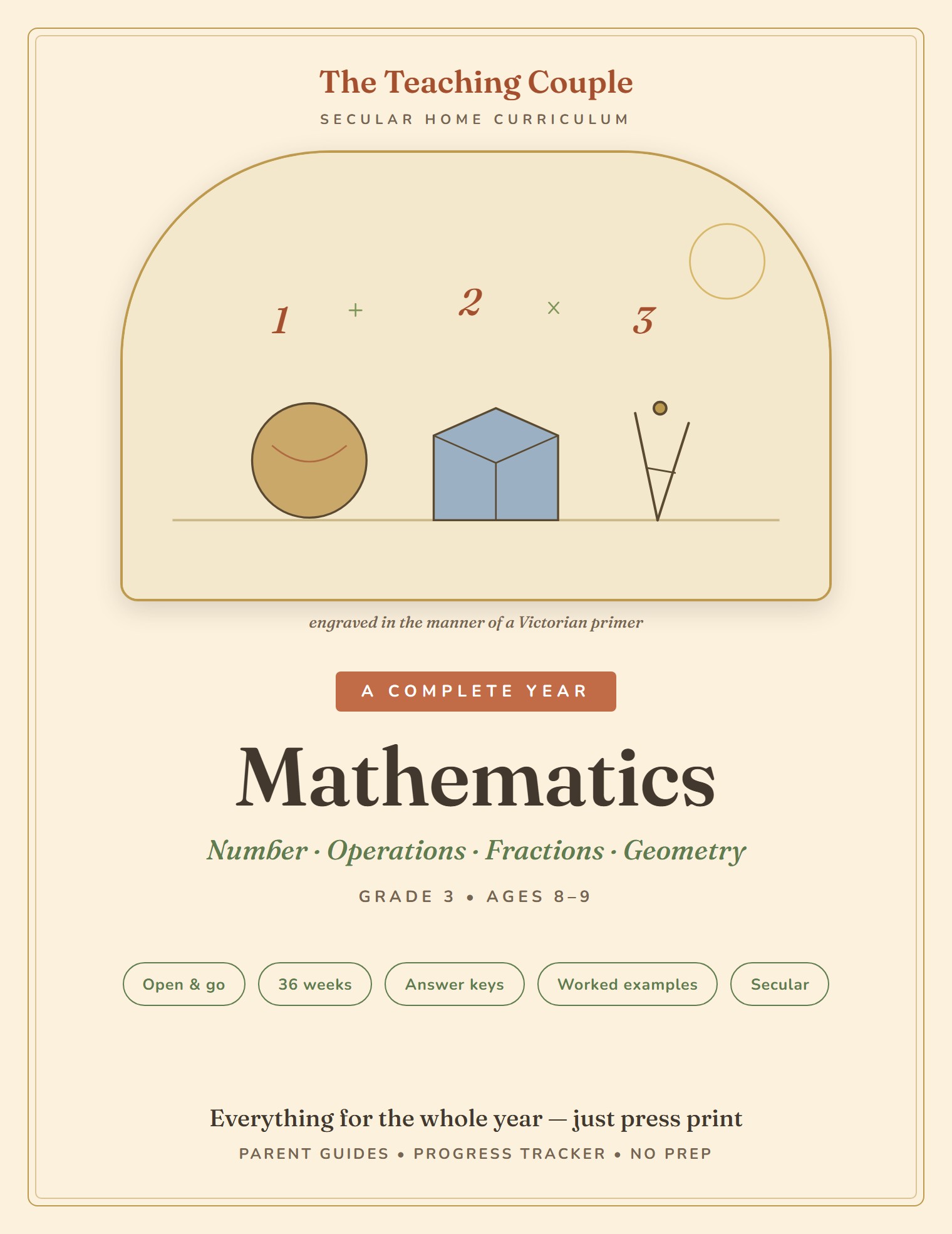 Grade 3 Math — Complete Year
