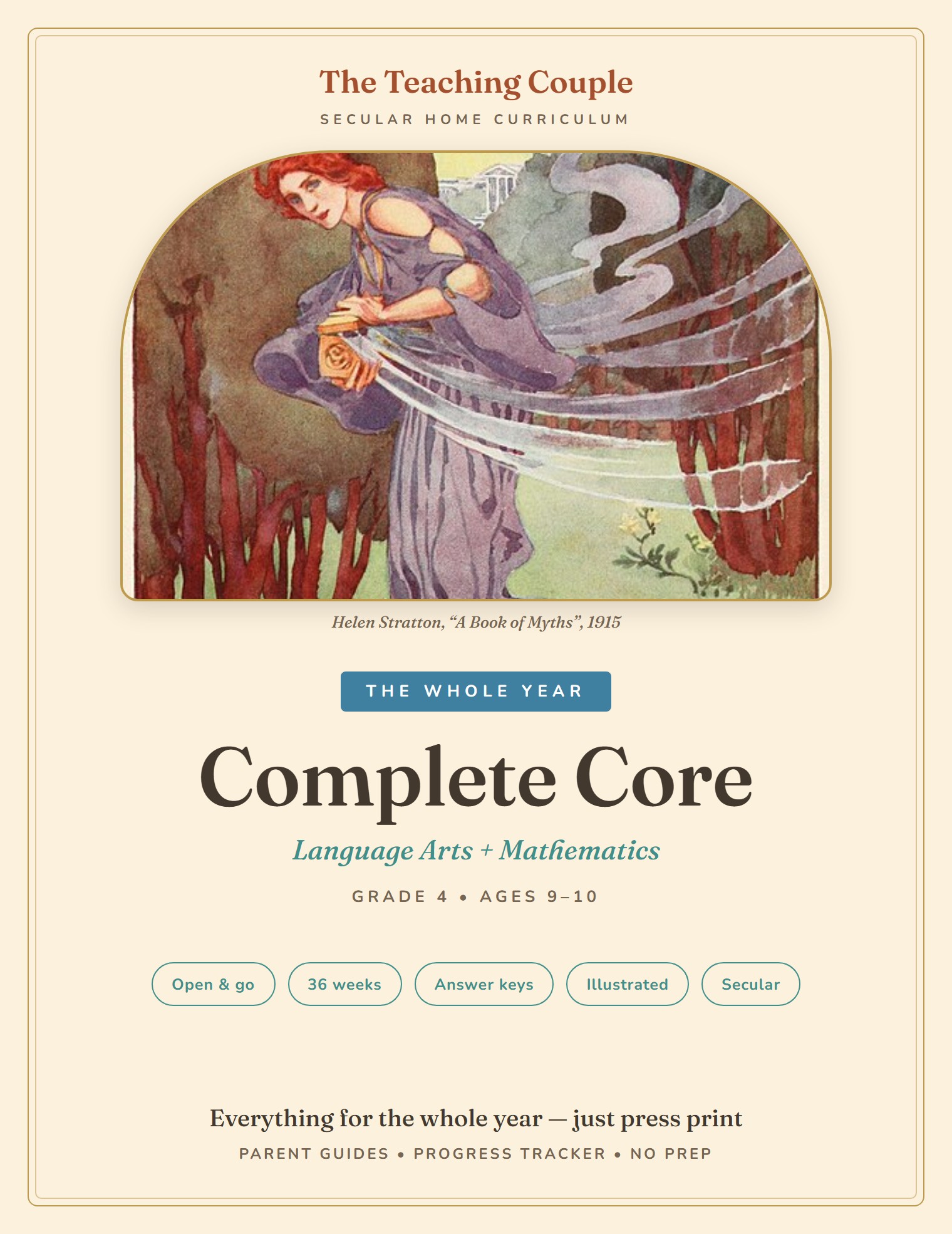 Grade 4 Complete Core — Language Arts + Math
