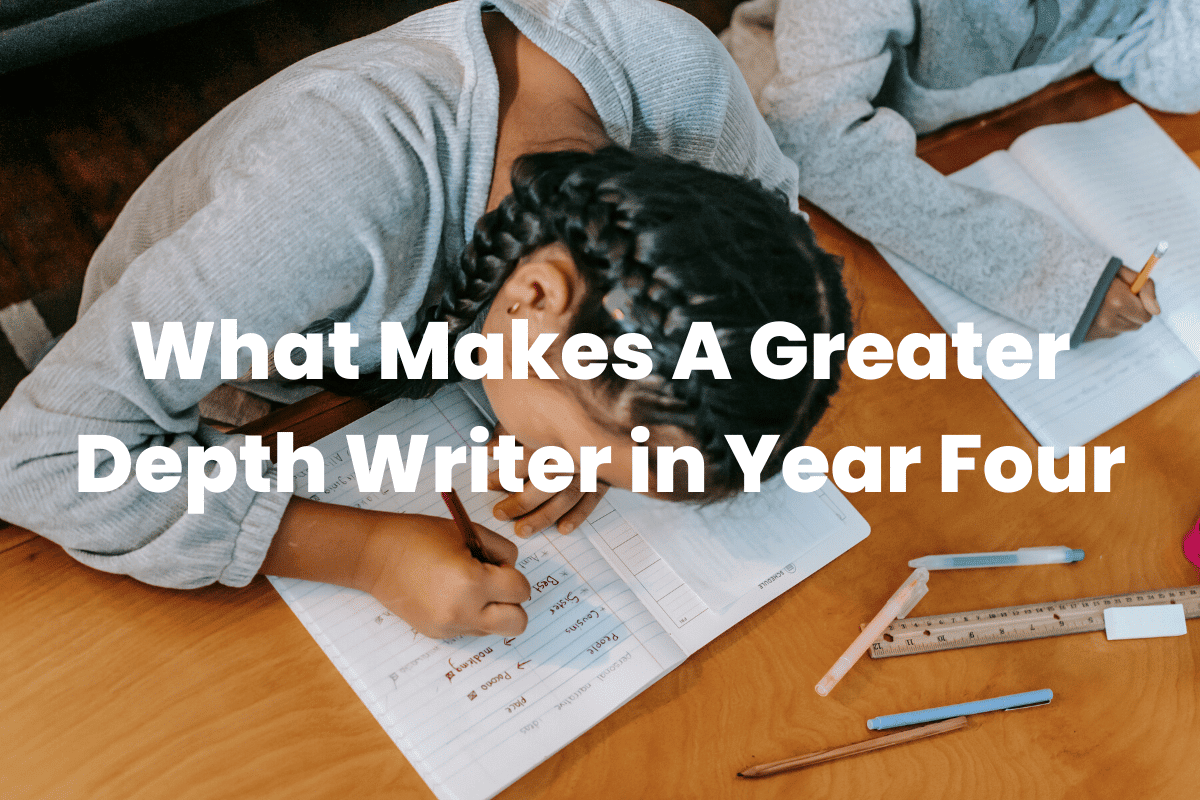 Greater Depth Writer in Year Four