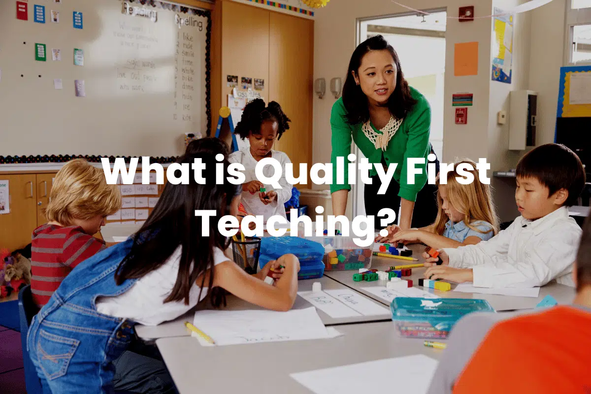 Quality First Teaching