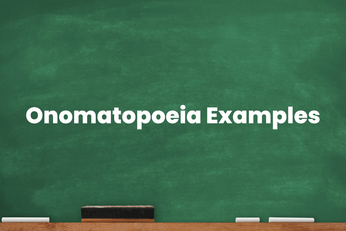 Onomatopoeia Examples