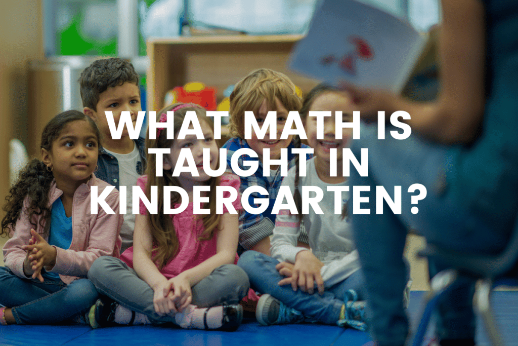 What Math Is Taught In Kindergarten? The Teaching Couple