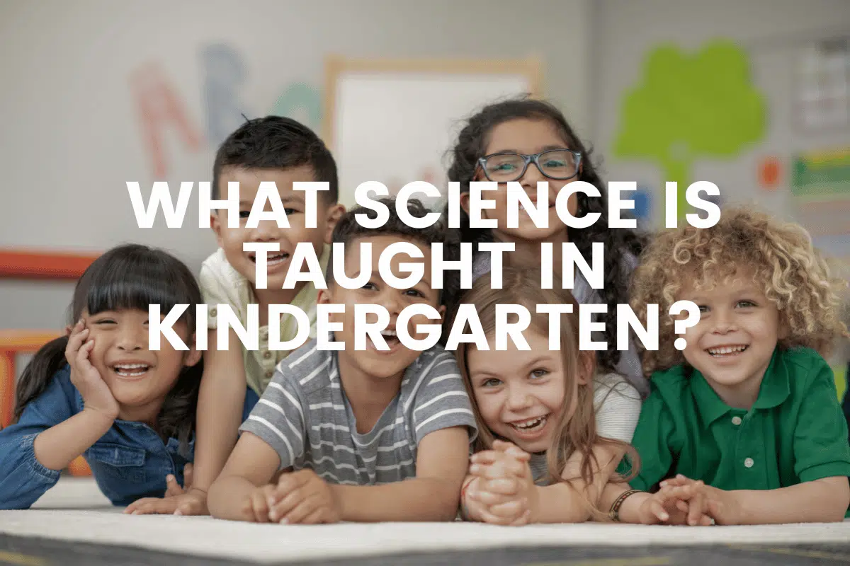 What Science Is Taught In Kindergarten?