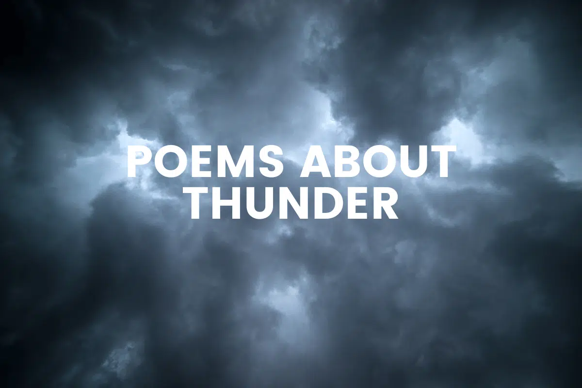 30 Poems About Thunder The Teaching