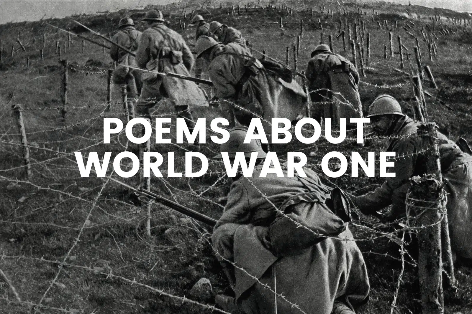 30 Poems About World War One The