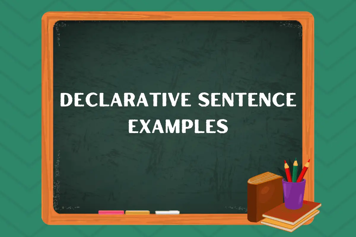 Declarative Sentence Examples