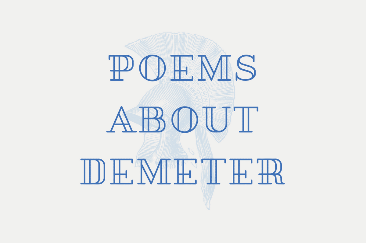 Poems About Demeter