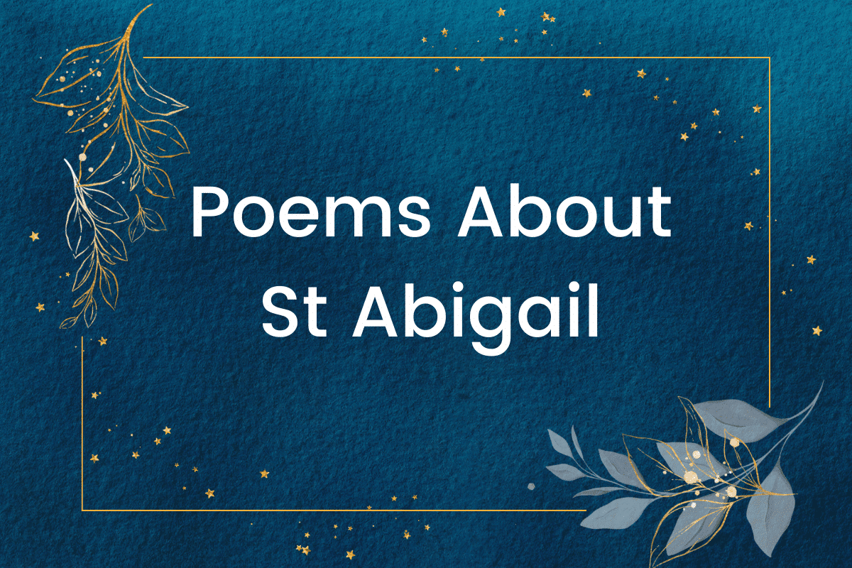 Poems About St Abigail