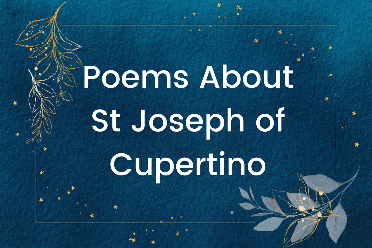 Poems About St Joseph of Cupertino