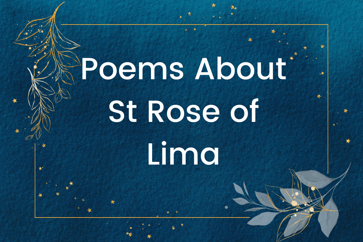 Poems About St Rose of Lima