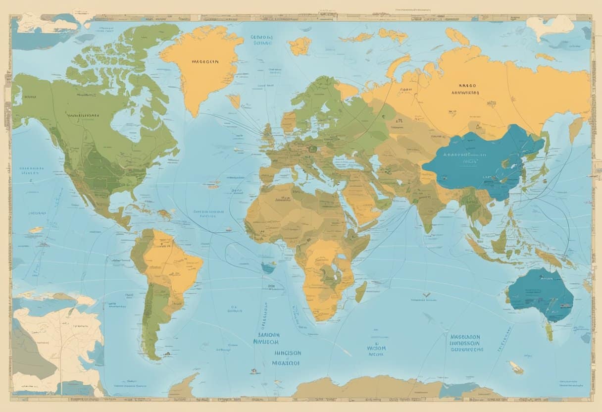 map of the world