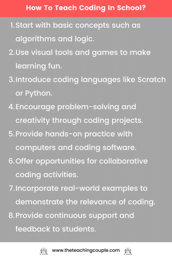 How To Teach Coding In School?