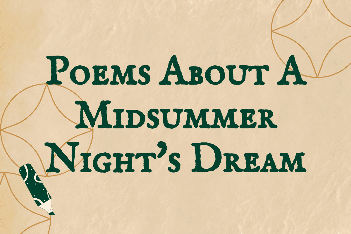 Poems About A Midsummer Night's Dream