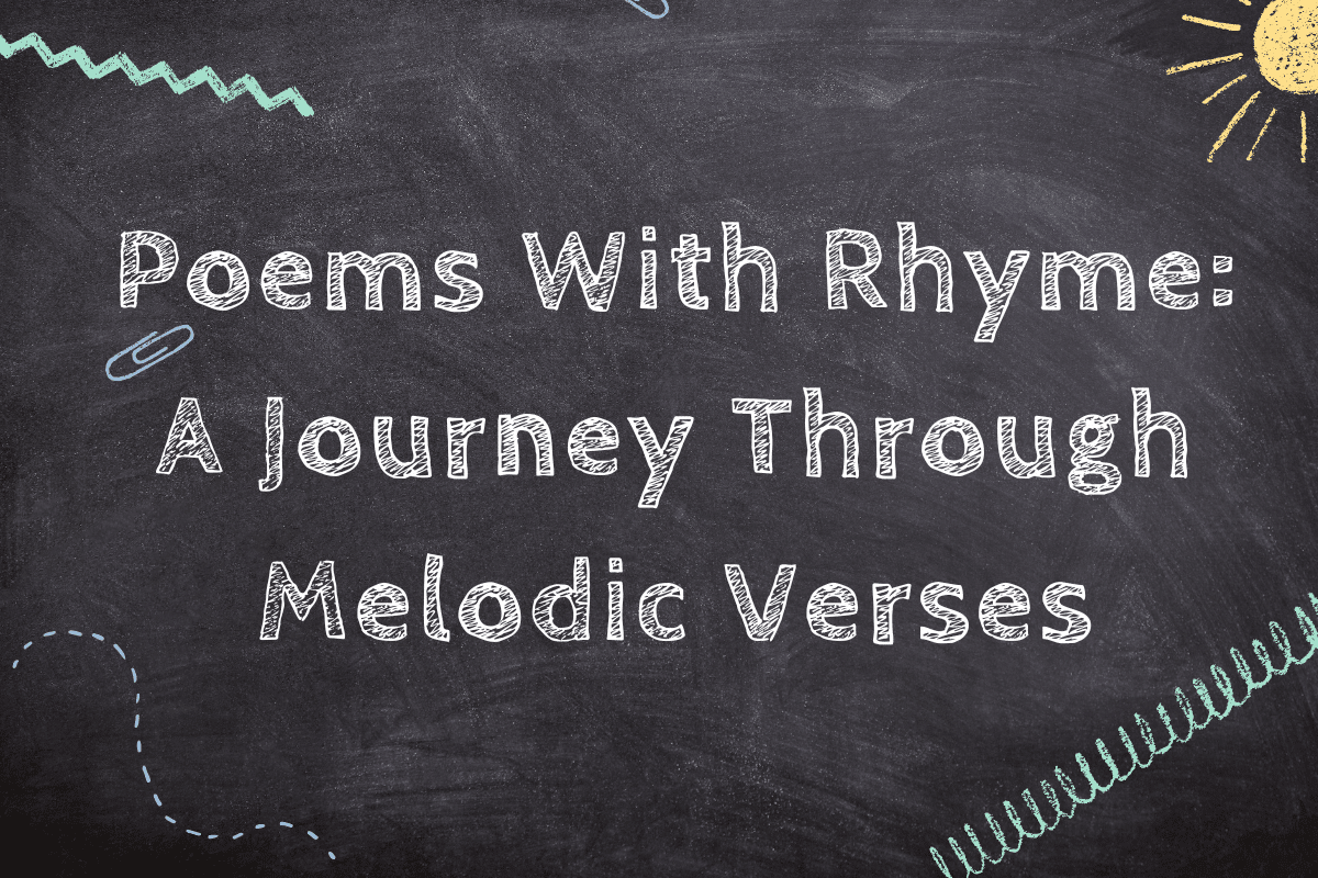 Poems With Rhyme: A Journey Through Melodic Verses - The Teaching Couple
