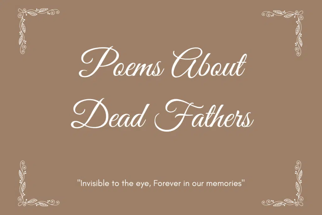 Poems About Dead Fathers
