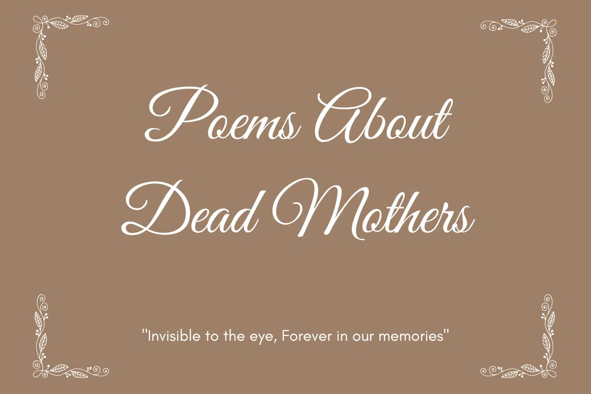 Poems About Dead Mothers