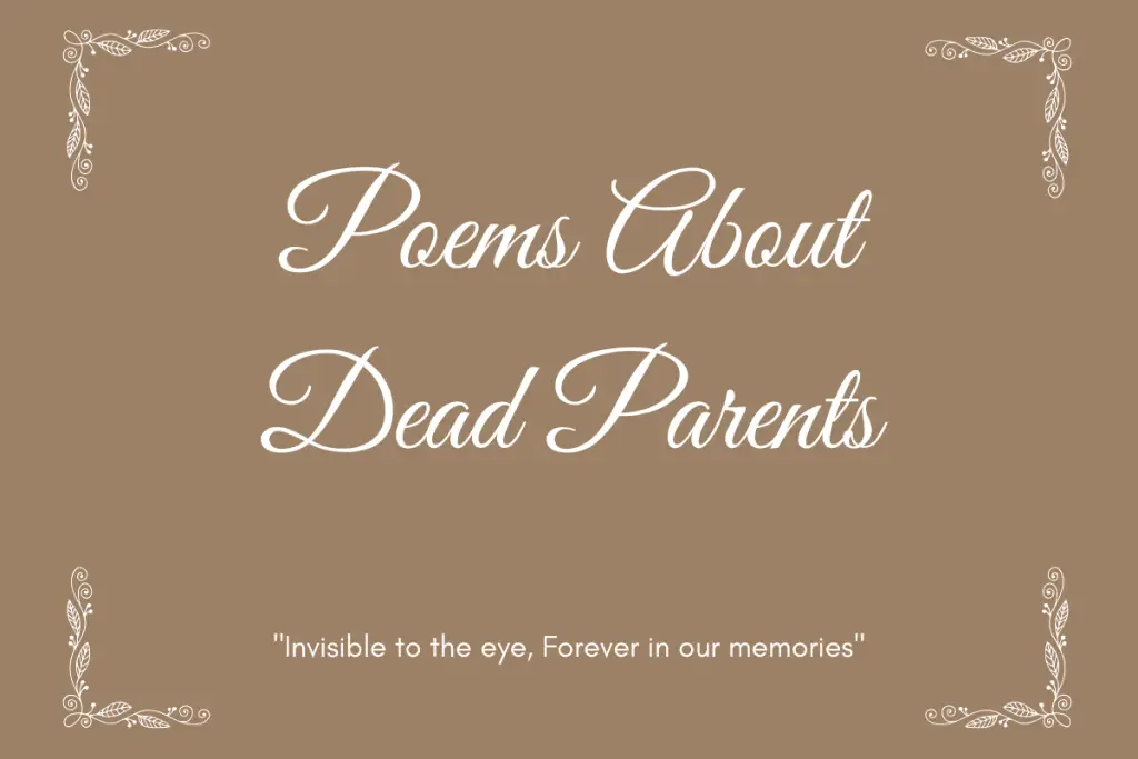 Poems About Dead Parents